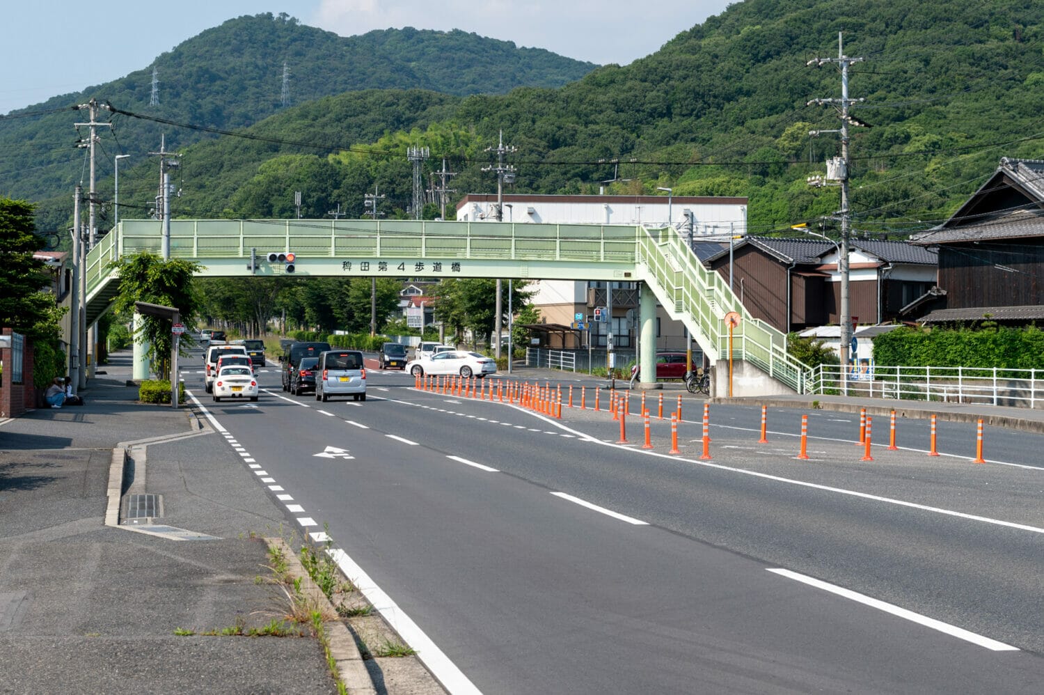 稗田第4歩道橋の写真